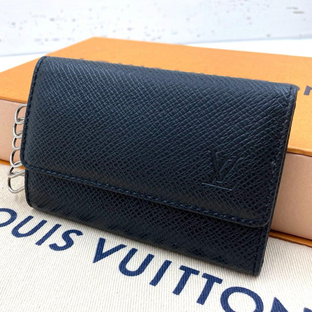 【美品】ルイヴィトン タイガ ミュルティクレ6 キーケース 6連 キーホルダー