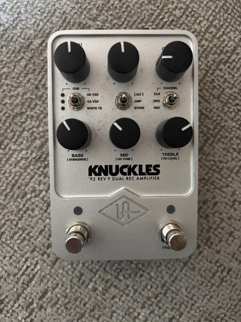 ギター UAFX KNUCKLES '92 REV F DUAL REC