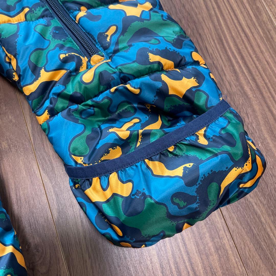 BURTON 迷彩柄 フード付きスキーウェア 12M