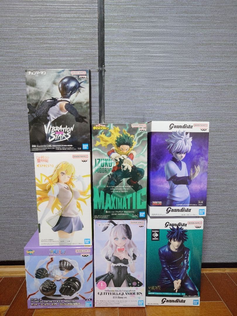最新プライズフィギュア7点まとめ売り