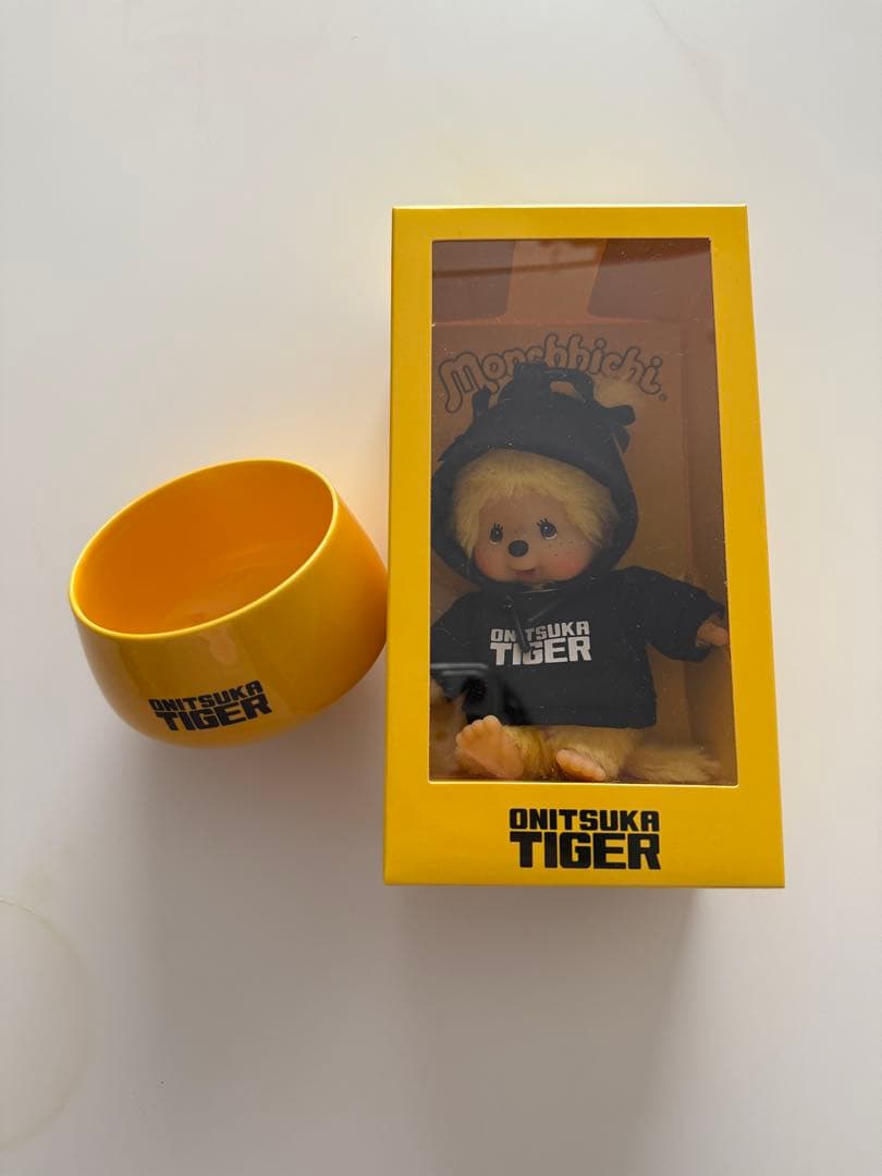 【タイムセール】モンチッチ　オニツカタイガー　湯呑みつき