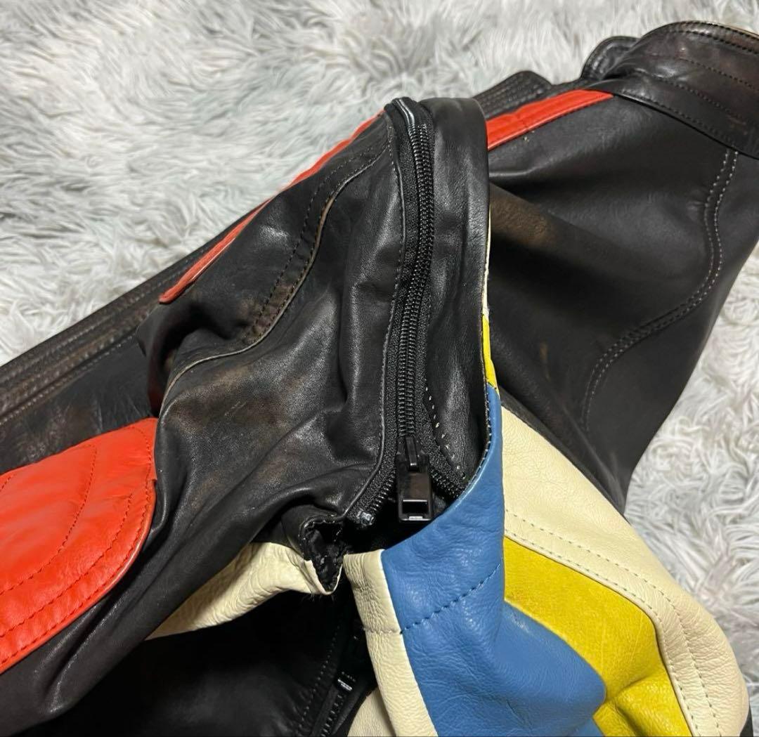 【美品】DIESEL 本革 2way マルチ〈定価137,500円〉