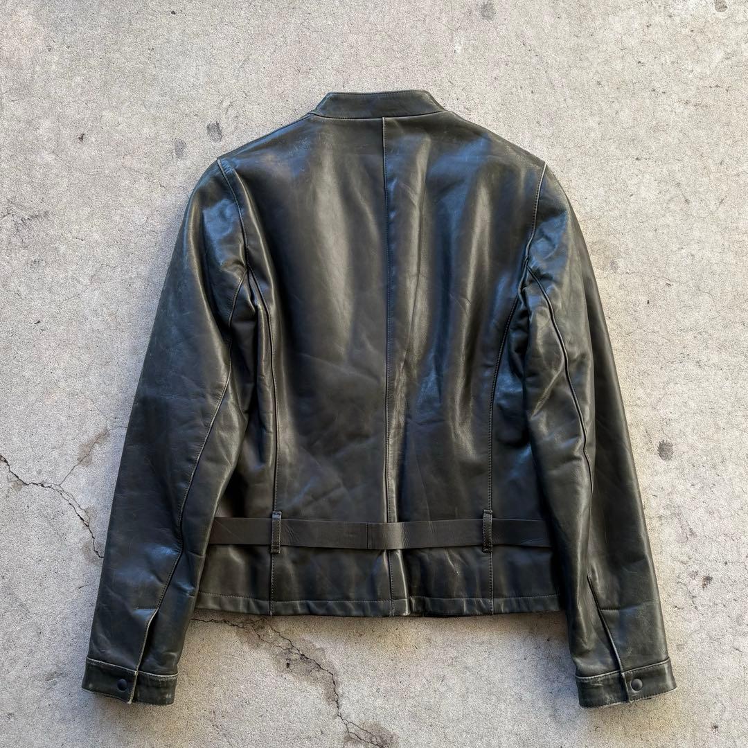 ジャケット・アウター 00s Neil Barrett leather jacket prada