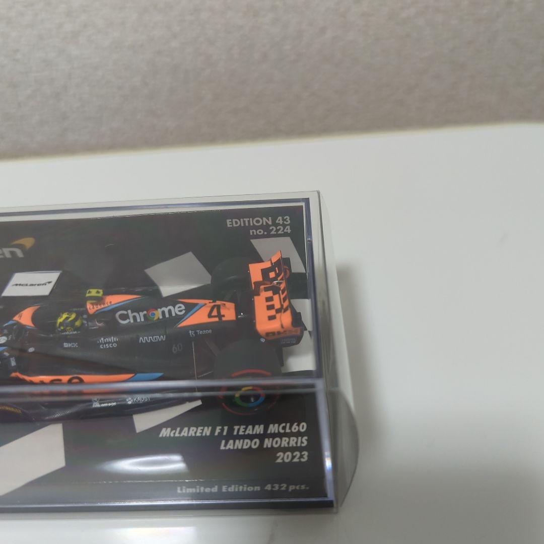 ミニチャンプス1/43　2023年ノリス