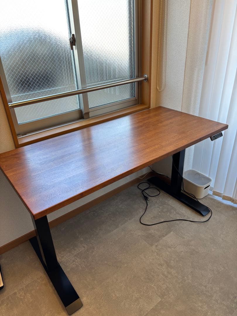 テムス　FLEXISPOT E7B + KANADEMONO天板