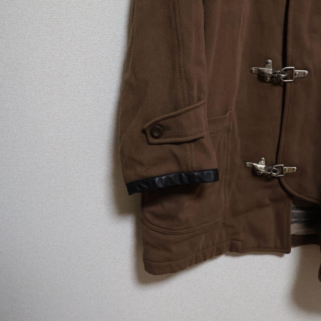 【襟レザー】ウール地　ファイヤーマンジャケット