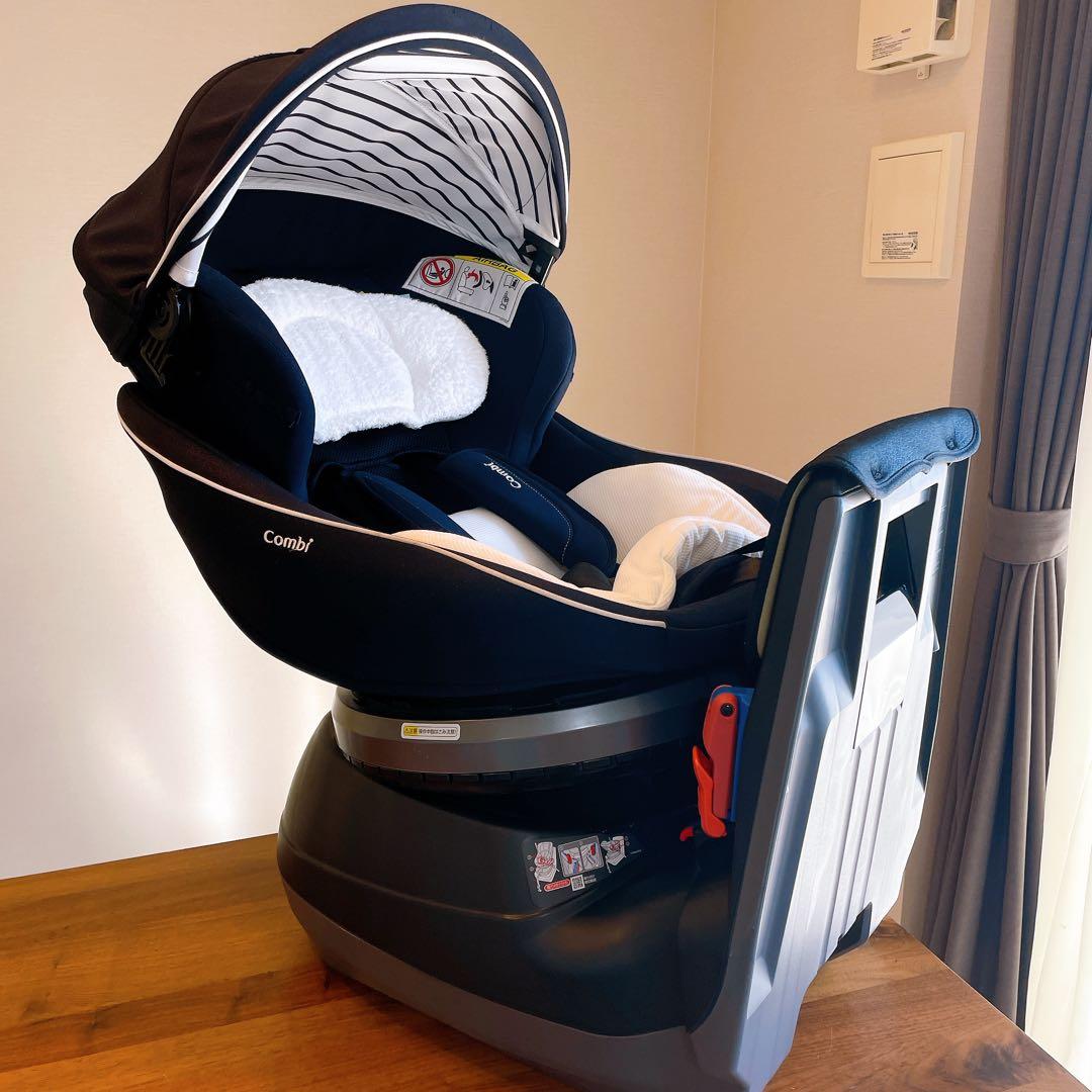 【全て揃ってます】コンビ　チャイルドシート　クルムーヴスマート　シートベルト固定
