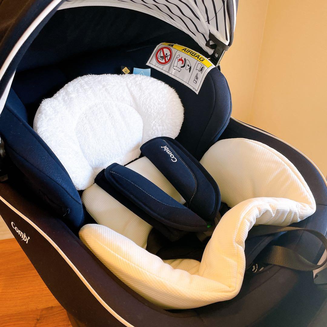 【全て揃ってます】コンビ　チャイルドシート　クルムーヴスマート　シートベルト固定