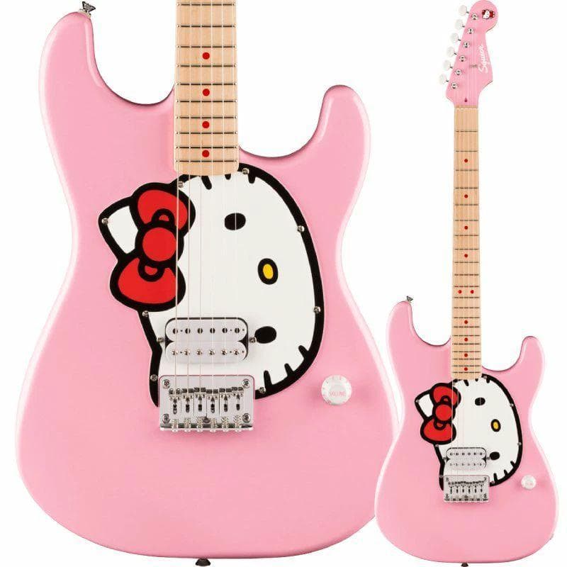 Squier Fender Hello Kitty GUITAR キティ