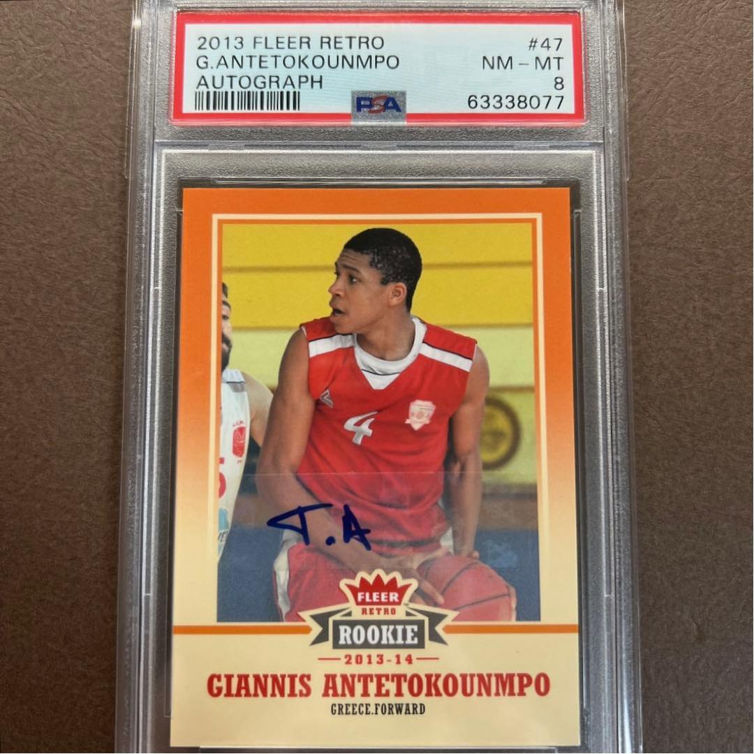 2013 Giannis ヤニス RC ルーキー 直筆サインカード Auto