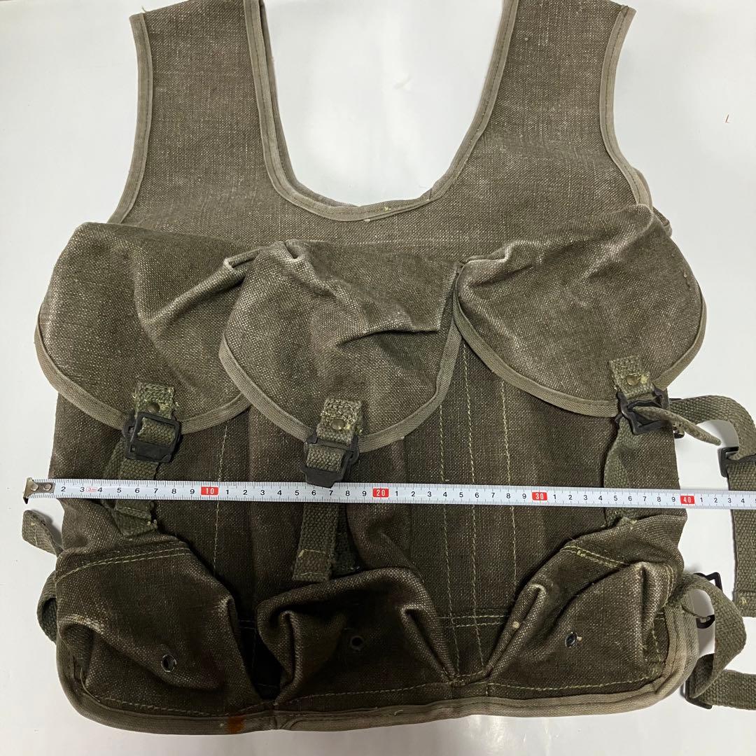 フランス軍　グレネードベスト　希少　レア　実物　50's 官給品　仏軍