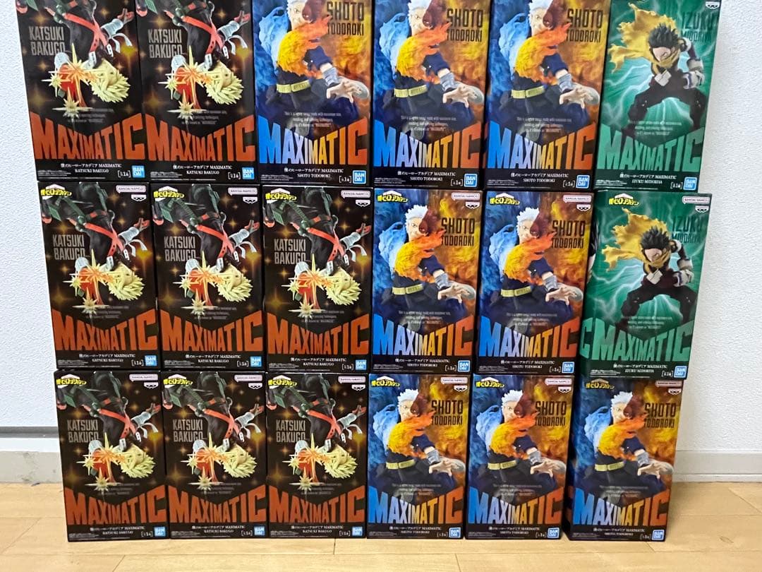 僕のヒーローアカデミア ヒロアカフィギュアMAXIMATIC 24個 まとめ売り