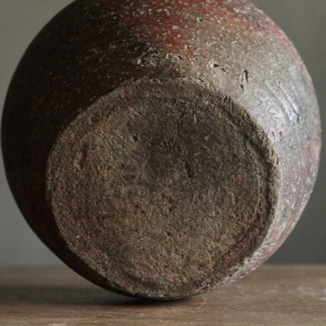 信楽焼 壺 枯れ壺 江戸期 信楽壺 古信楽 古美術 古い壺 古道具 アンティーク