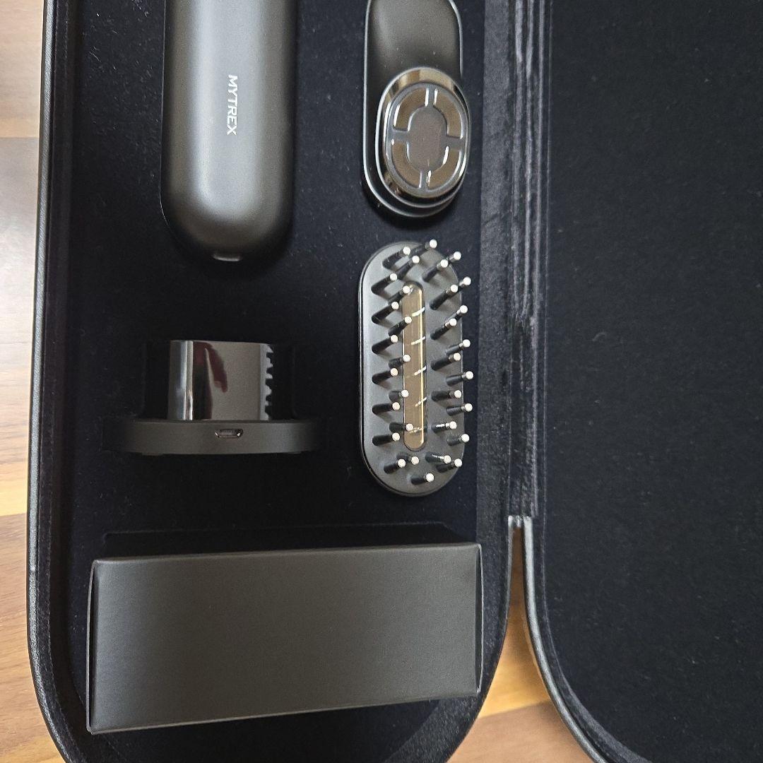 （医療団体推奨） MYTREX 美顔器 ブラック 充電器・ブラシ付き