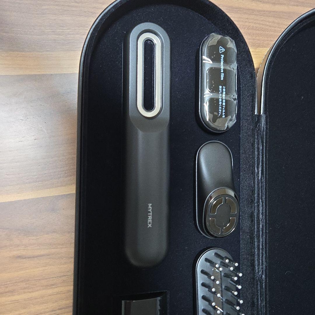 （医療団体推奨） MYTREX 美顔器 ブラック 充電器・ブラシ付き