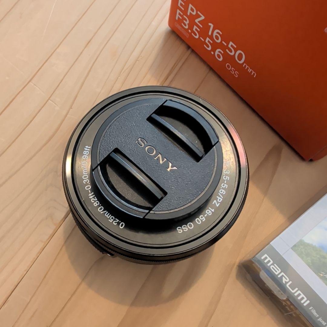 SONY EPZ 16-50mm F3.5-5.6 OSS　フィルターおまけ