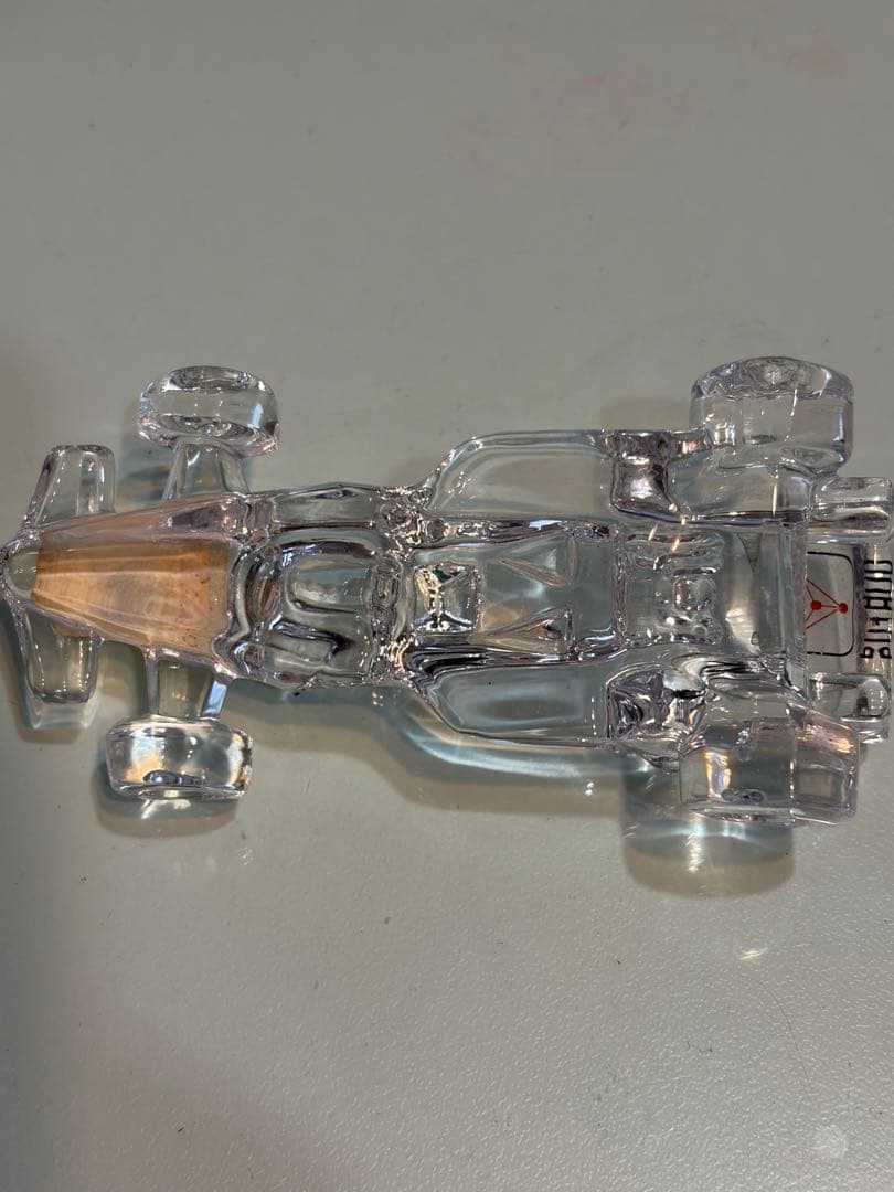 フェラーリF1レースカークリスタルガラス彫刻