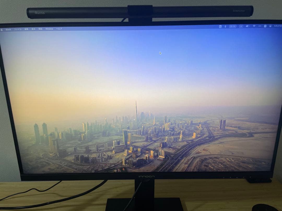 INNOCN 27C1U-D 27インチ 4Kモニター　(モニターライト付き)