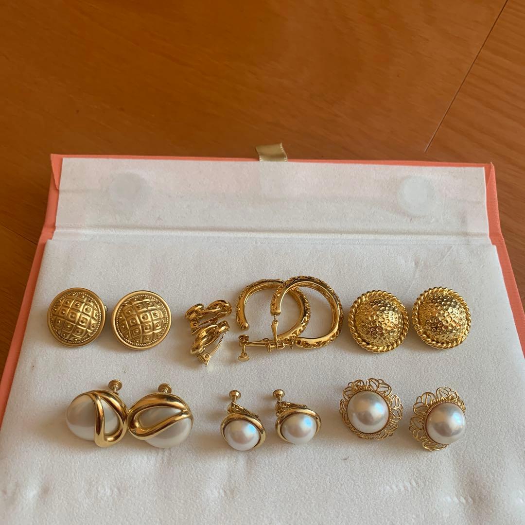 ゴールドジュエリーセット 9点入り