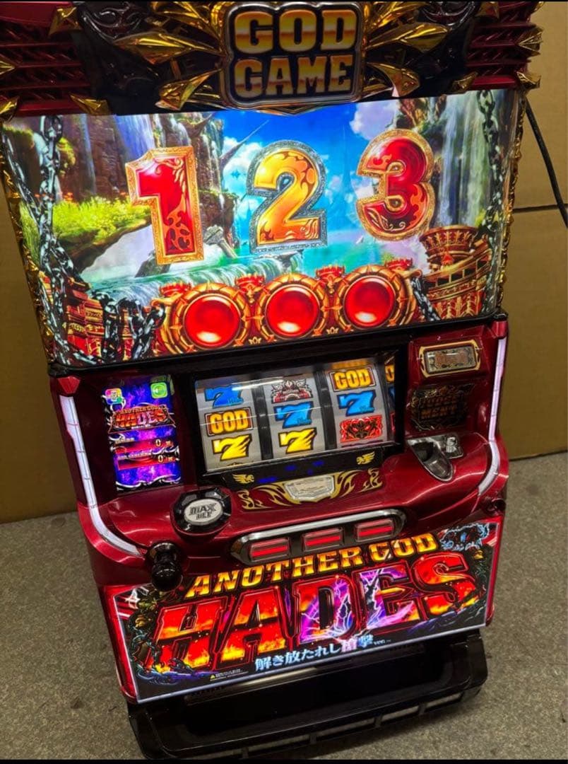 6号機 ハーデス 解き放たれし槍撃ver 実機 家庭用フルセット！