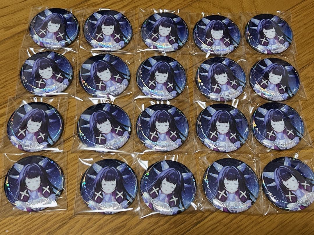 あ*奨様 原神 ナドクライ 缶バッジ 空月の歌 少女 コロンビーナ