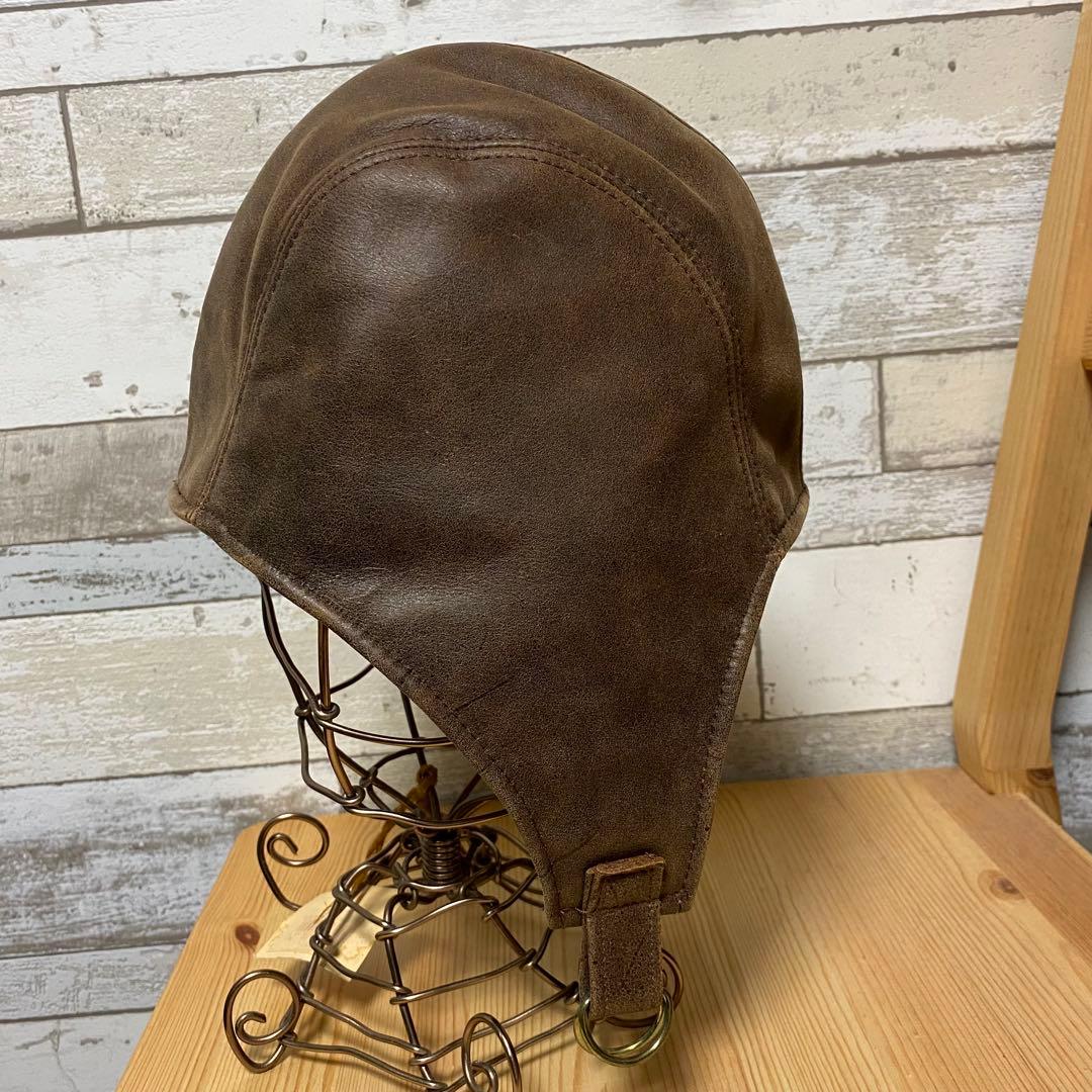 HENSCHEL パイロットキャップ sizeS/M アメリカ製 ムートン