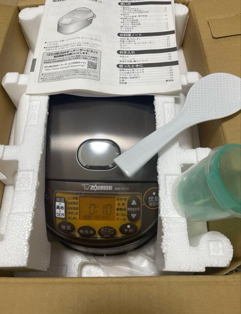 象印 IH炊飯器 NW-VC10-TA 1.0L