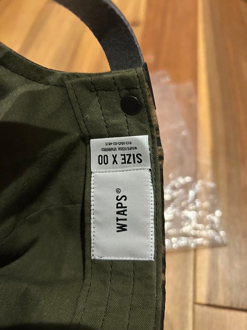 WTAPS 迷彩キャップ サイズ00 X 袋付き