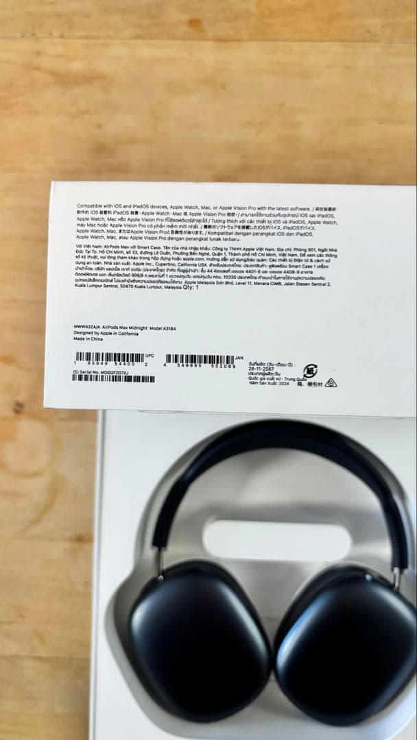 Airpods max 第二世代 usb-C ミッドナイト