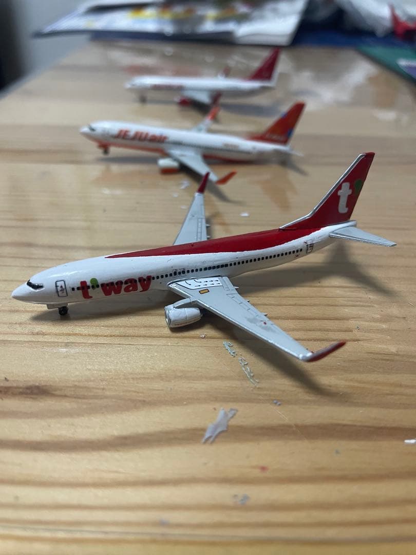 いっしー737-800韓国LCC3機と貨物機カリッタ航空B77F