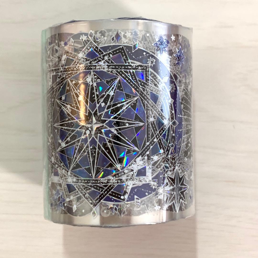 M1276.一木一横 寰宇天穹 マスキングテープ 贝壳光PET