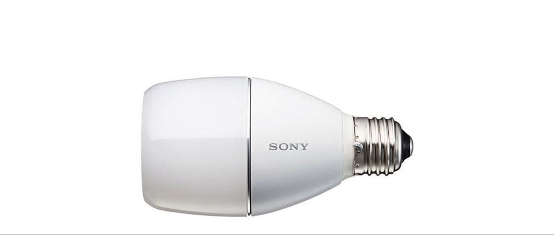 美品・ソニー SONY LED電球スピーカー 電球色 LST-SE300