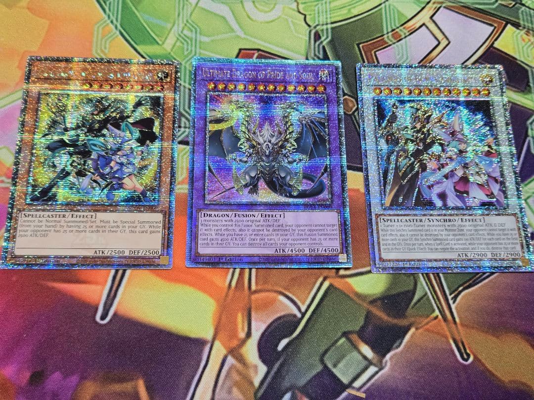 結束と絆の魔導師 誇りと魂の究極竜 結束と絆の超魔導剣士 英語 セット 25th