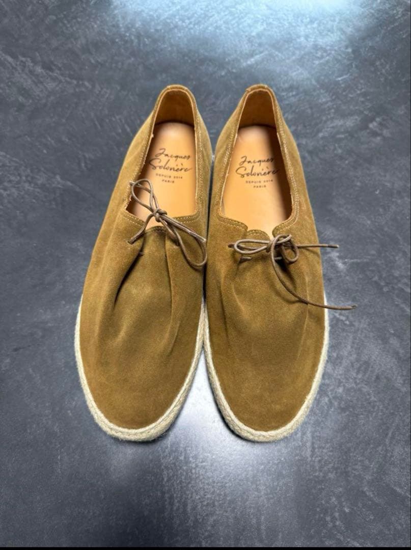 Jacques Solovière RACH スエードデッキシューズ 42