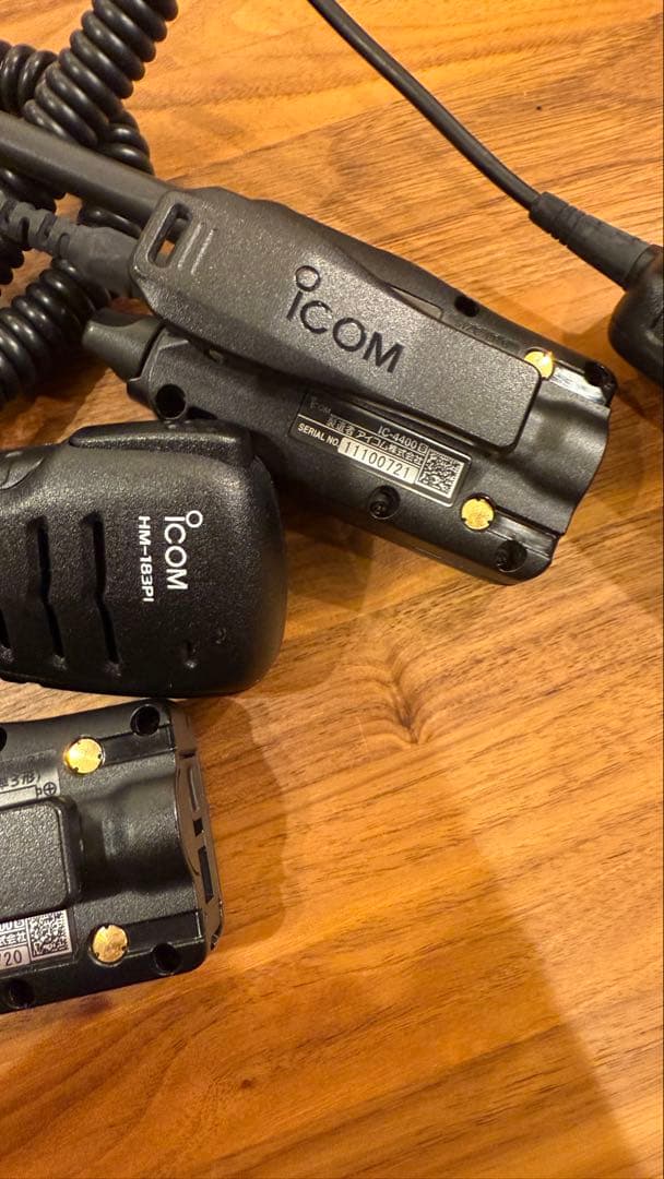ICOM アイコム IC-4400 2個 スピーカーマイクセット