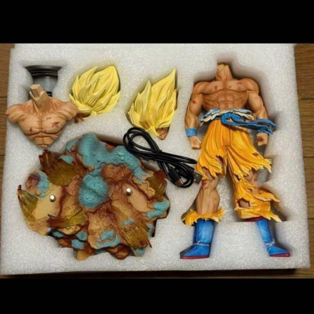 ドラゴンボール 初孫悟空 初超サイヤ人登場ガレージキット