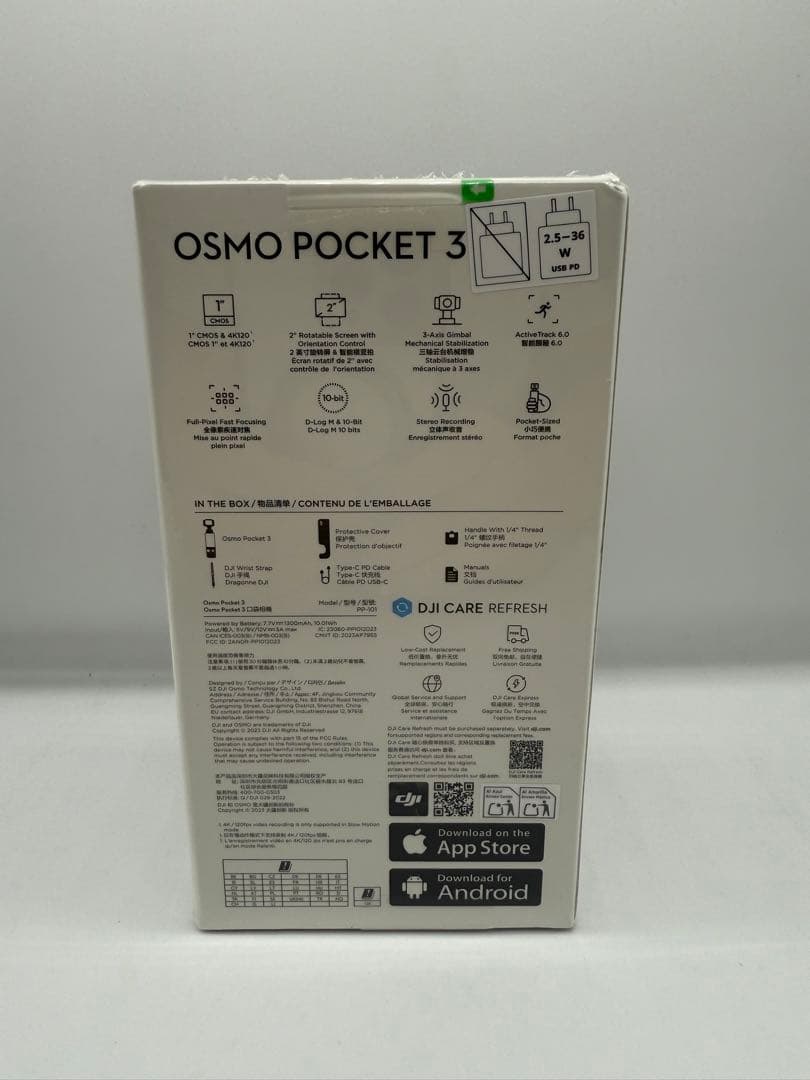 ビデオカメラ dji osmo pocket 3