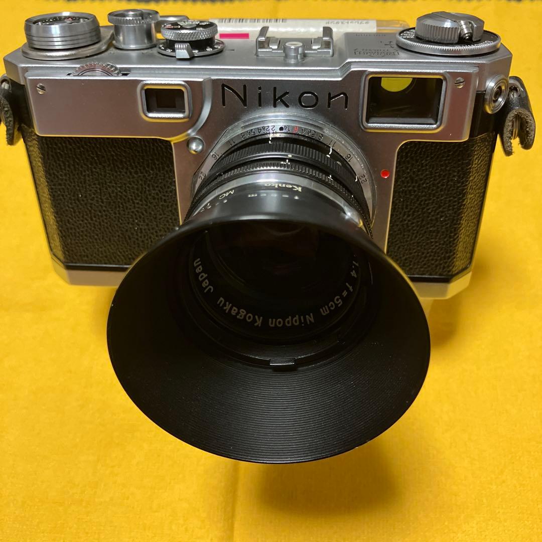 Nikon S2レンジファインダー+50mm F1.4