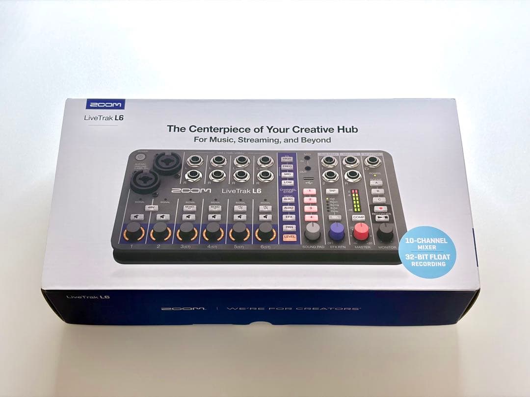 ZOOM LiveTrak L6 デジタルミキサー