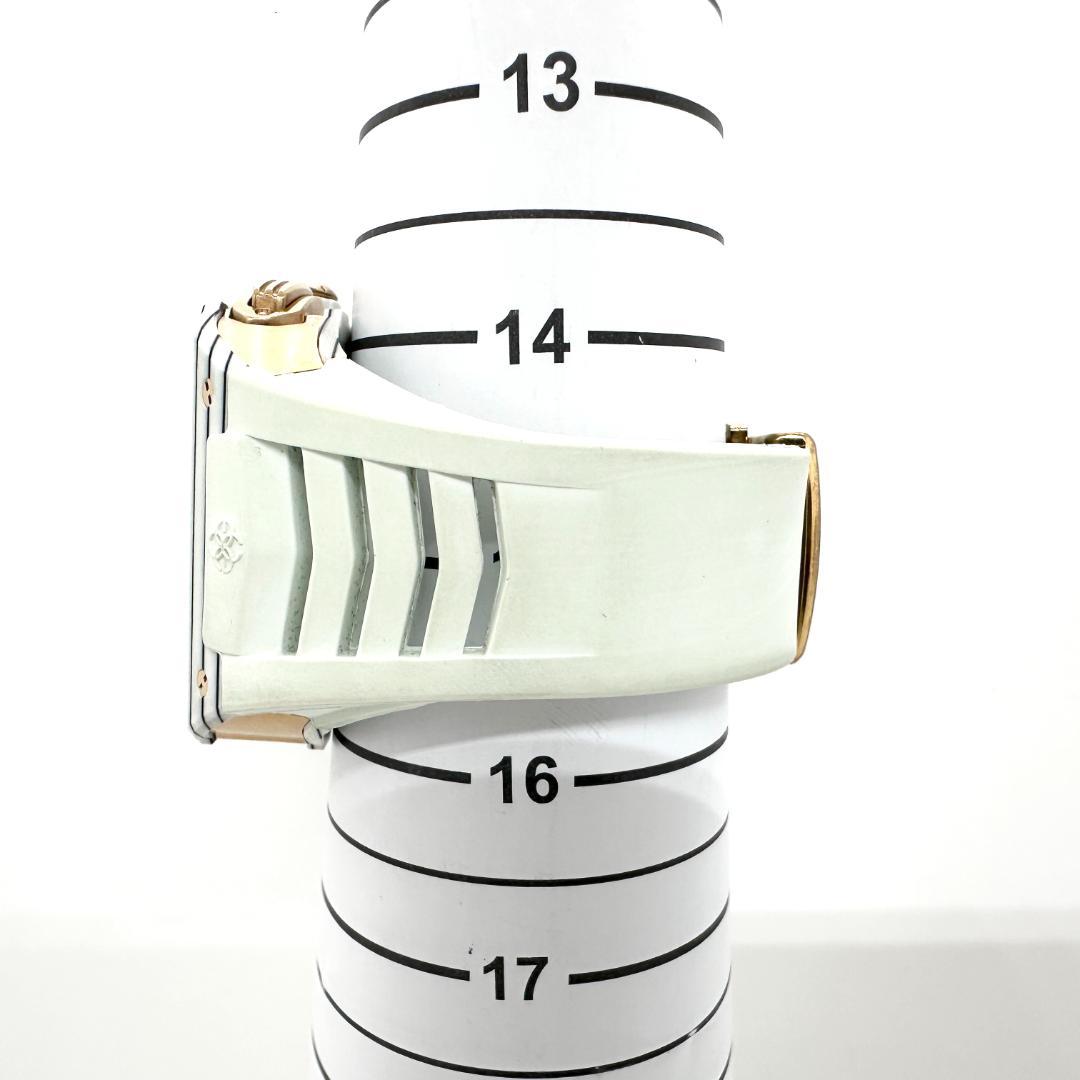 M4018 ゴールデンコンセプト ウォッチケース SS×ラバー 替ベルトあり