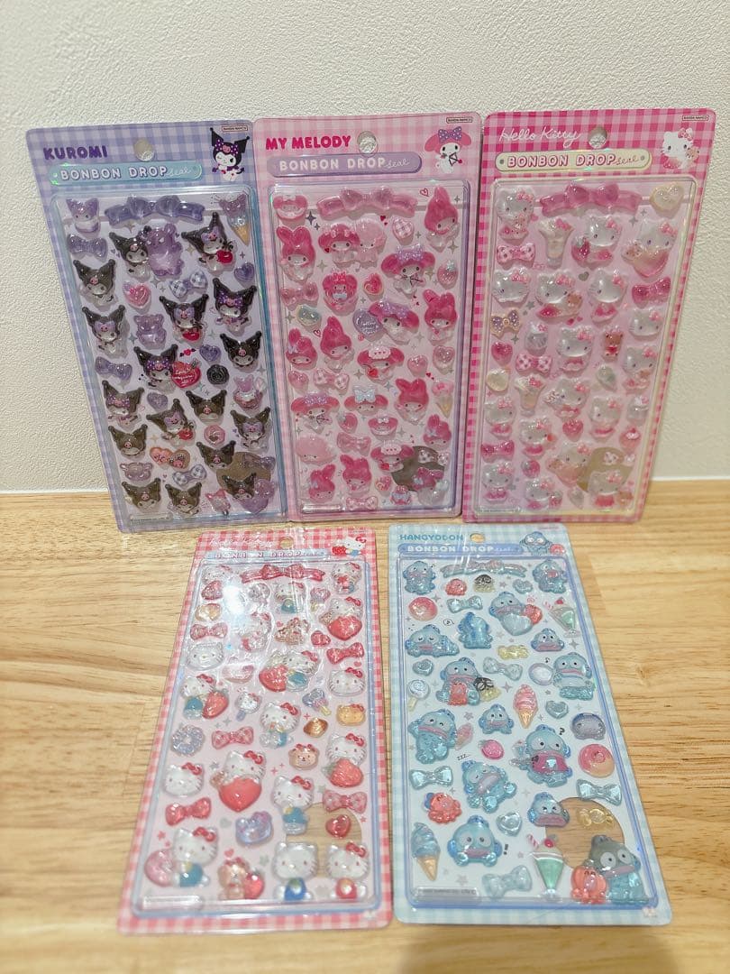 【正規品】ボンボンドロップシール　サンリオ　第二弾