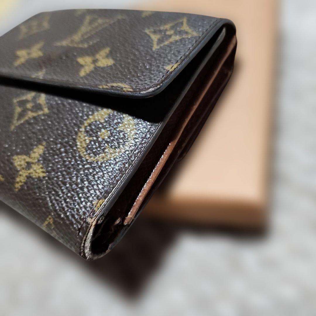 お値下げしました(*'▽'*)✨美品✨　Louis Vuitton 三つ折り財布
