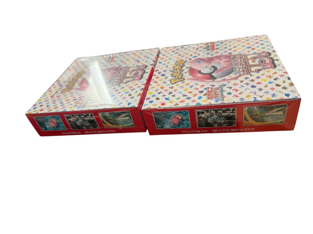 ポケモンカードゲーム151 2BOX シュリンク付き