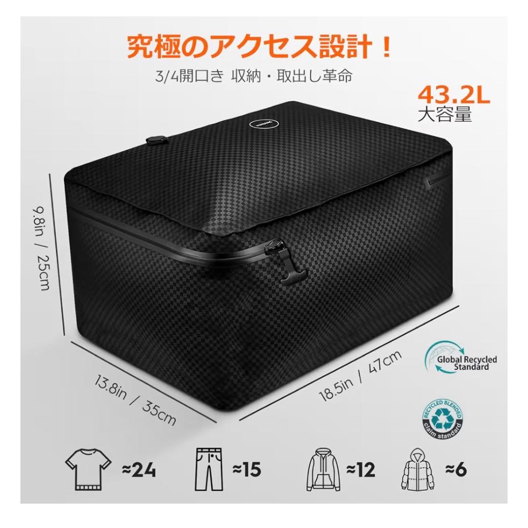 旅行用圧縮袋　ポンプ付　IP68防水 再利用可 【2袋＋ポンプ1個　タグなし】