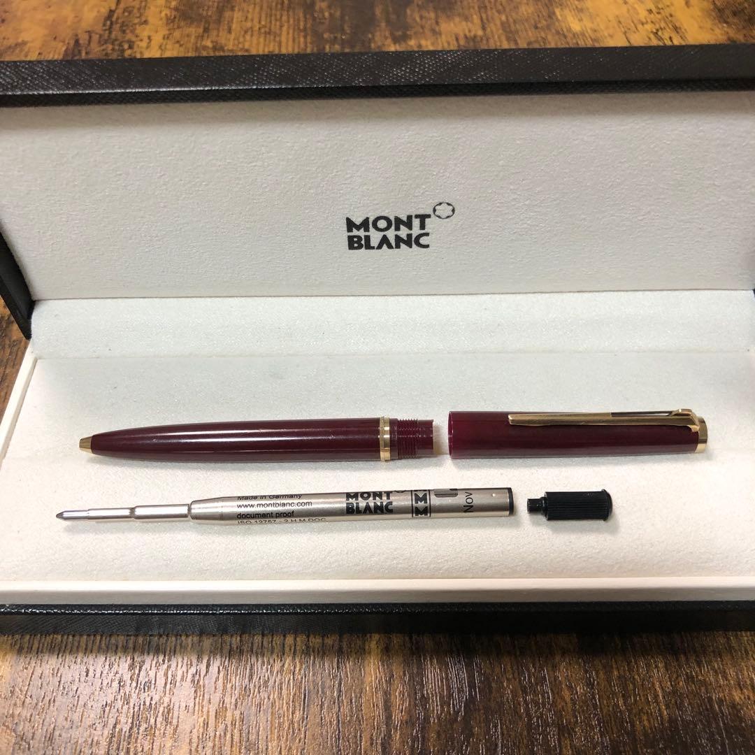 MONTBLANC ハンマートリガー ボールペン ボルドー 現行リフィル対応