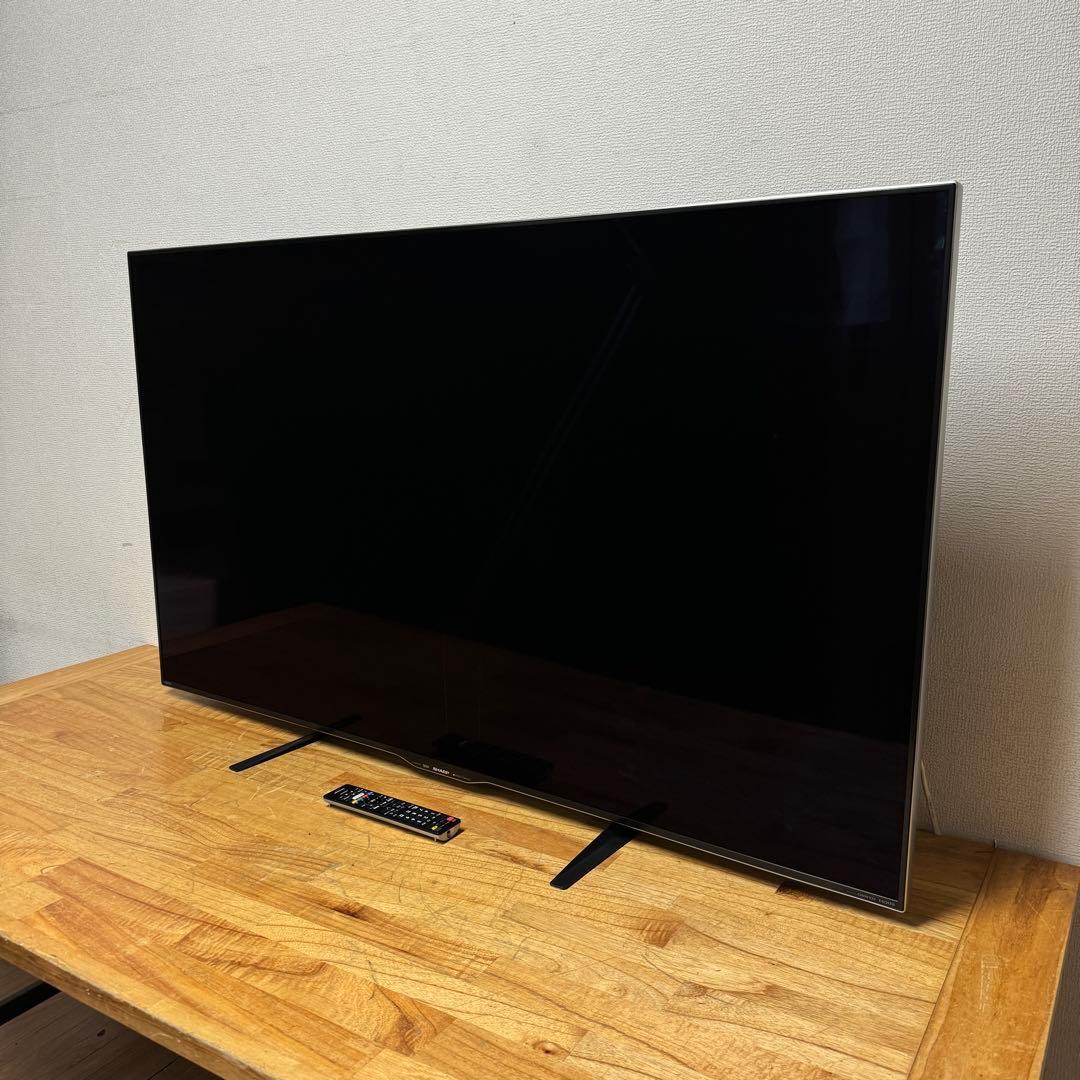 シャープ 60V型 4K 液晶テレビ AQUOS LC-60U45 動画アプリ○