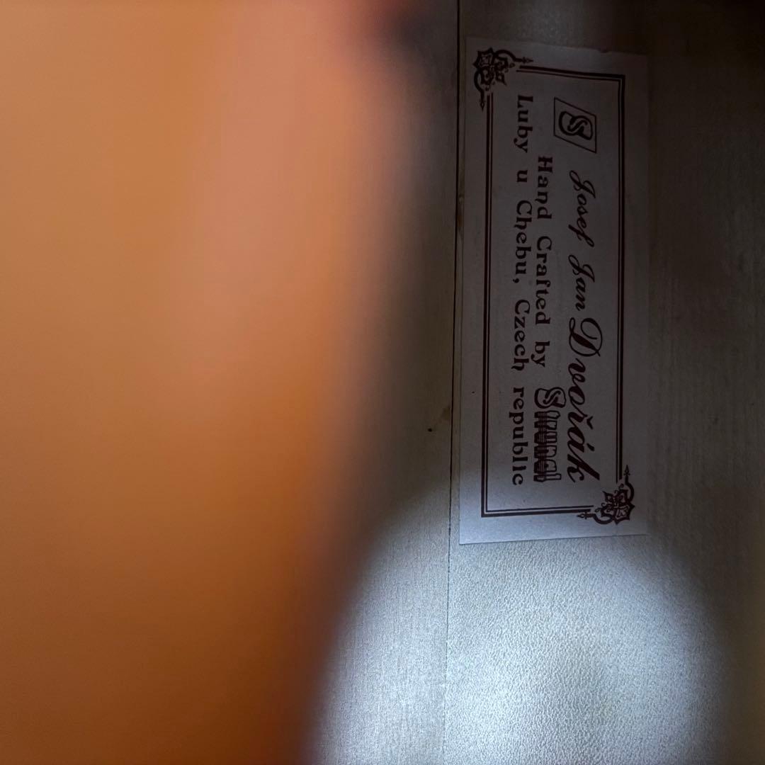 チェロ　4/4 Josef Jan Dvorak J.J.ドボルザーク　チェコ製