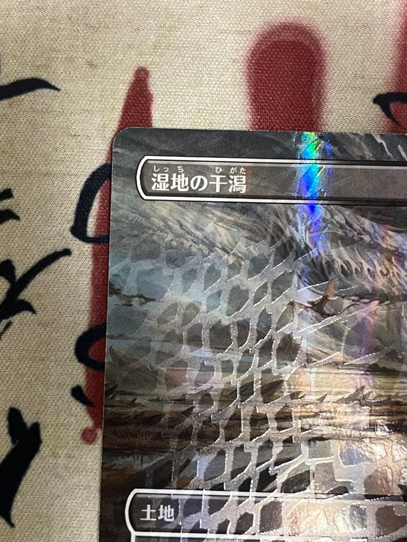 湿地の干潟 日本語　ドラゴンスケイル　FOIL