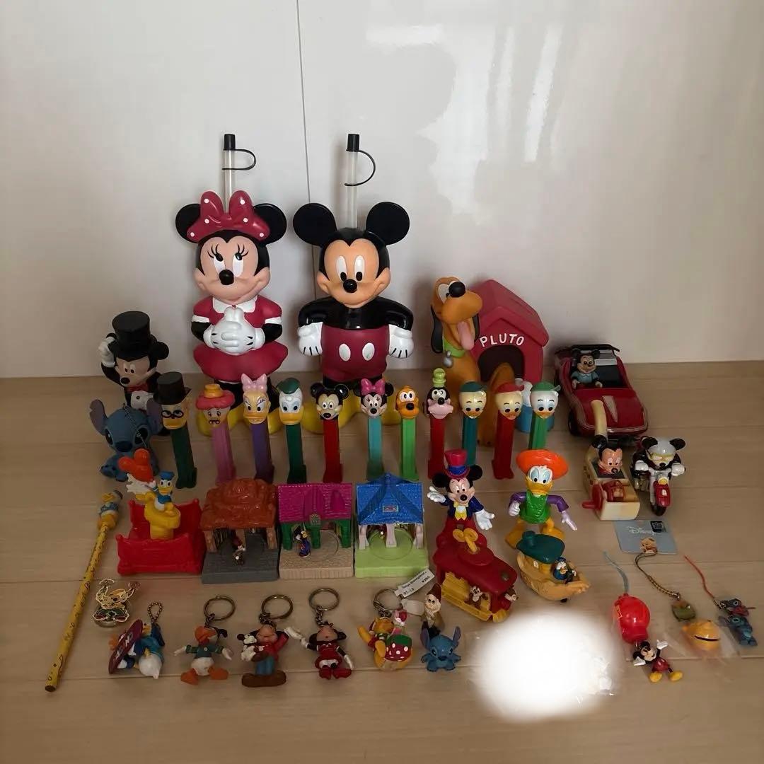 値下げ　ディズニー　フィギュア　ペッツ　ソフビ　レトロ　おもちゃ　おまけ付き