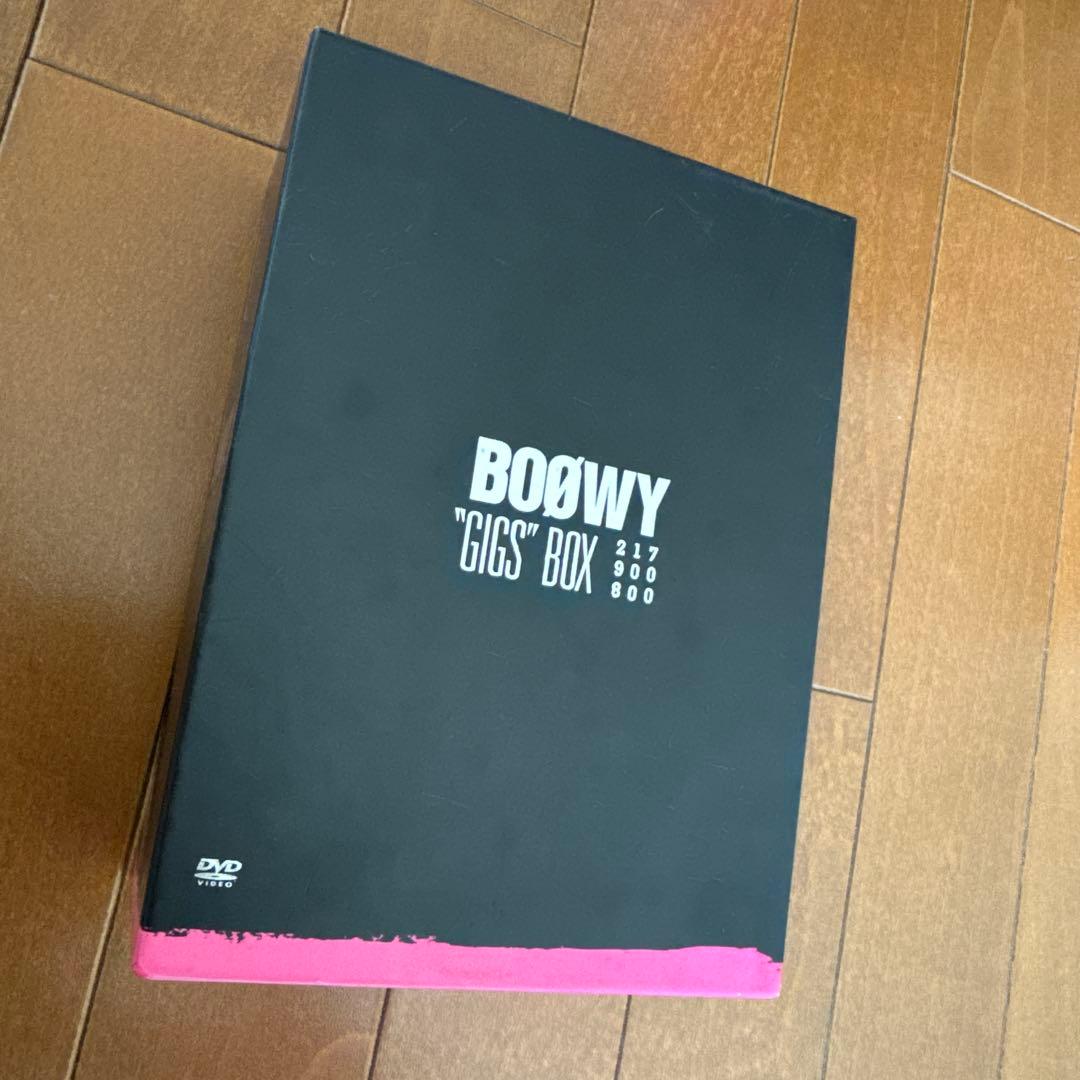BOØWY GIGS BOX 8枚組 DVD